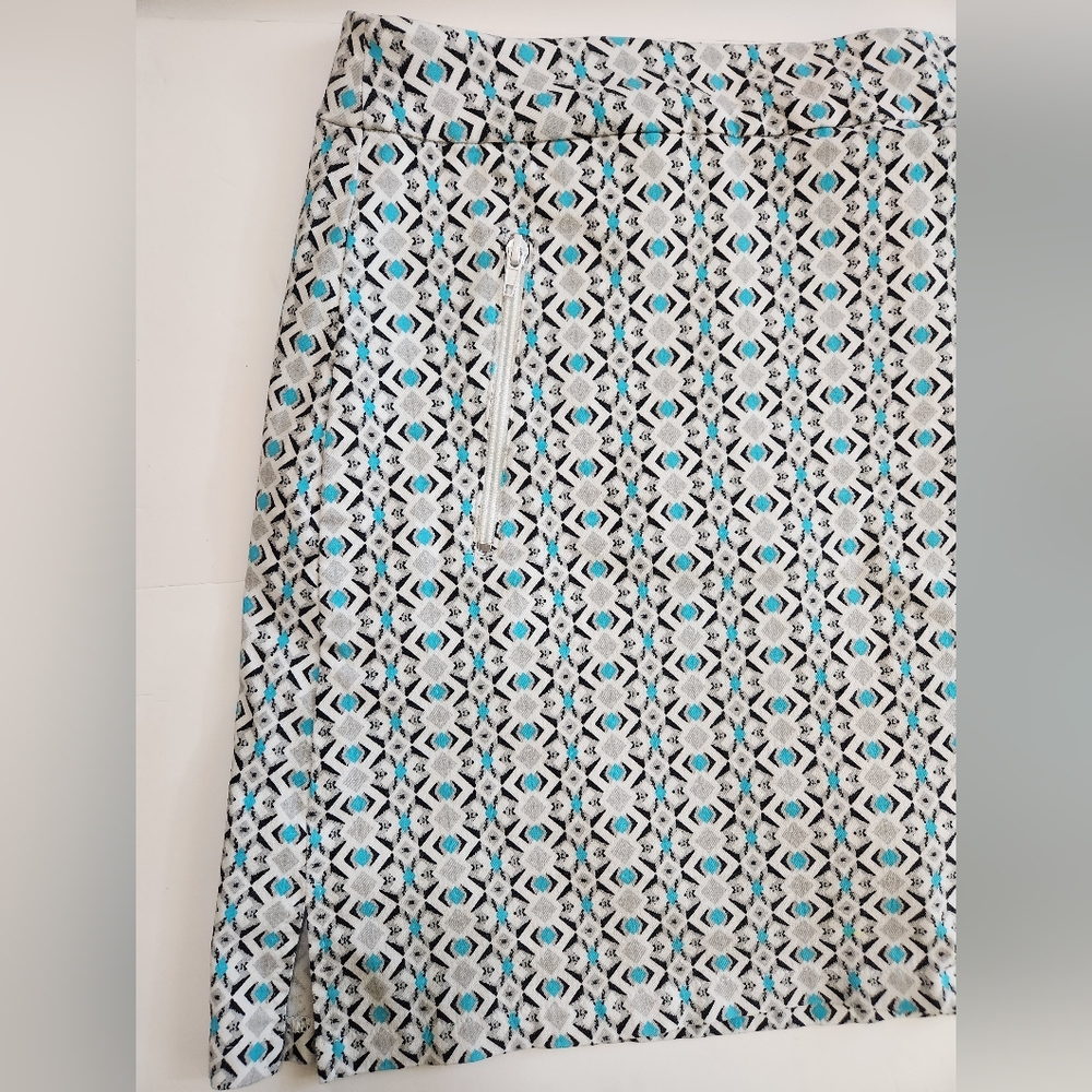 Ruby Rd. Turquoise/Gray/White Golf Skort Size 18W - Picture 7 of 8